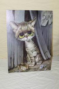 lot 34 image: Pity Kitty  by Gva  Art