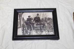 lot 69 image: Horseless Carriage Ride  Framed Wall Art