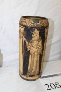 lot 208 image: Pharoah  Table Vase