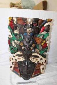 lot 213 image: Multicolor Totem  ArtDcor
