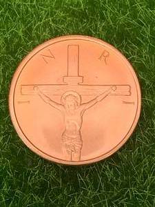 lot 15 image: 1oz Jesus Christ .999 Copper Round