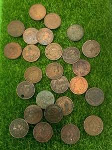 lot 27 image: Lot of 27 Indian Heap Pennies