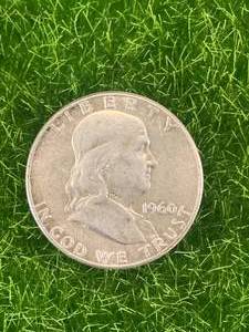 lot 37 image: 1960 Franklin Half Dollar
