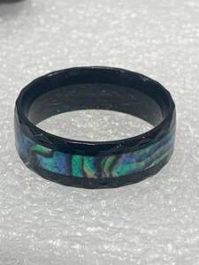 lot 39 image: Mens Fire Opal Ring Size 12