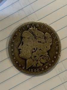 lot 60 image: 1896-O Morgan Silver Dollar