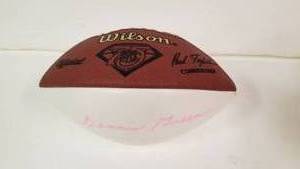 lot 38 image: NFL Football Signed by Vikings Coach Denny Green (a)