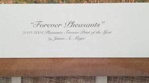 lot 109 image: James Meger Print FOREVER PHEASANTS  Signed and Numbered