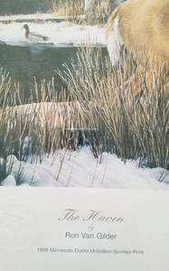 lot 111 image: Ron Van Gilder Print THE HAVEN  Signed and Numbered