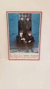 lot 28 image: Vintage BEATLES Poster  London Palladium