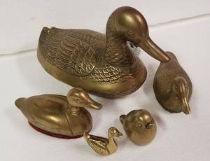 lot 96 image: Brass Duck Collection, Lot of 5