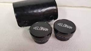 lot 63 image: Pair of VELONAR Wide Angle and Telephoto Lenses