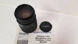 lot 64 image: QUANTARAY  Autofocus Lens 70-300mm with Pouch