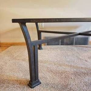 lot 15 image: Contemporary Glass Coffee Table