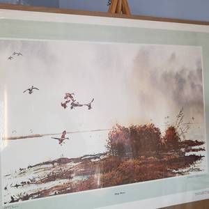lot 157 image: Jerry Newman Print SPRIG HAVEN  Signed and Numbered