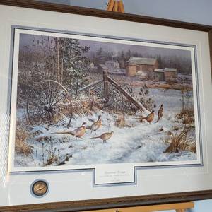 lot 118 image: Scott Zoellick Print HEARTLAND HERITAGE  Framed, Signed and Numbered