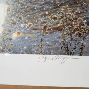 lot 131 image: James A. Meger Print STORM BREAK  Signed and Numbered