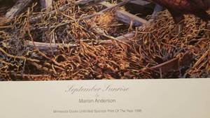 lot 86 image: Marian Anderson Print SEPTEMBER SUNRISE  Signed and Numbered