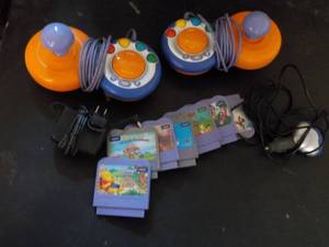 lot 161 image: Vtech Games and Controls...
