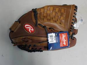lot 176 image: New Rawlings Adult Baseball Glove...