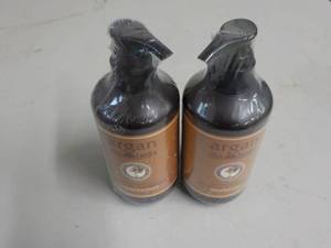 lot 187 image: 2 Bottles 10.1 oz Argan Diabella Sh...