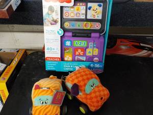 lot 83 image: Fisher Price Click and Learn Laptop...