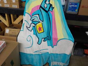 lot 145 image: Fortnite Throw 44 x 56...