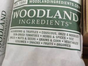 lot 238 image: 25 lb. Bag Woodland Ingredients...