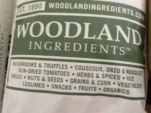 lot 239 image: 25 lb. Bag Woodland Ingredients...