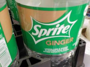lot 261 image: set of 8 - 2 Liter Bottles Sprite G...