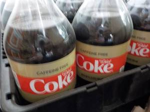 lot 264 image: Case of 24 Bottles Caffeine Free Di...