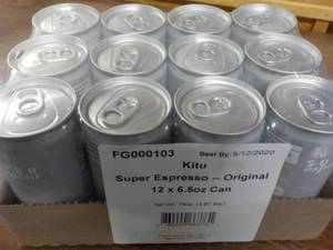 lot 280 image: 12 Pak 6.5 oz Kitu Super Expresso O...