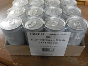 lot 284 image: 12 Pak 6.5 oz Kitu Super Expresso O...