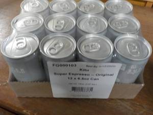 lot 286 image: 12 Pak 6.5 oz Kitu Super Expresso O...