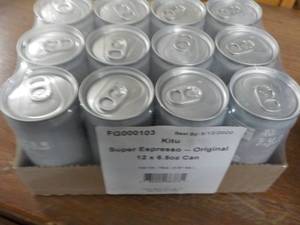 lot 288 image: 12 Pak 6.5 oz Kitu Super Expresso O...