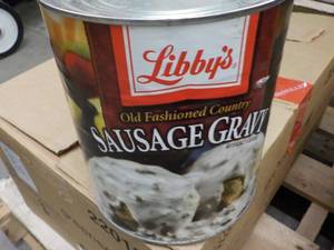 lot 314 image: 1 Gallon Can Libbys Sausage Gravy...