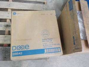 lot 325 image: 2 Boxes Dixie Hot Cup Lids...