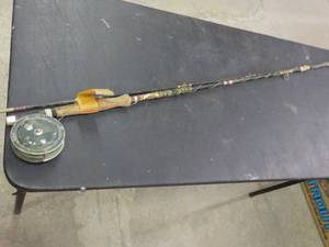 lot 379 image: Vintage Rod and Reel...