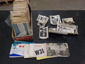 lot 380 image: Ham Radio Post Cards and Pictures...