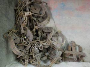 lot 381 image: Metal Traps...