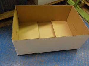 lot 392 image: 50 White Open Boxes Great Moving Bo...