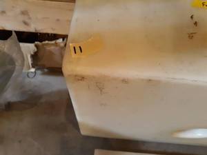 lot 11 image: New Old Stock Crestliner tank. Never used, never installed. 66 b
