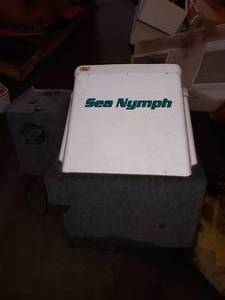 lot 22 image: Used dashboard for a sea nymph deck boat.
