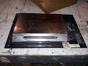 lot 58 image: Propane grill, designed for boat or camper.