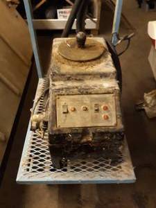lot 79 image: Hot glue gun. Spray glue for carpet. Hot Melt Technologies. Used