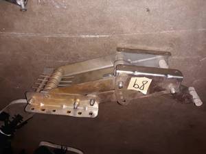 lot 89 image: Kicker motor mounting frame, stainless steel