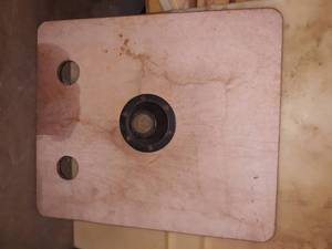 lot 119 image: . Boat table. 28 by 24.