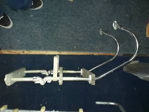 lot 185 image: . Three step flipup ladder