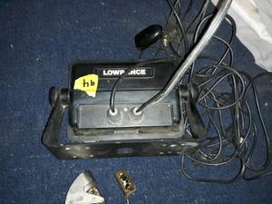lot 188 image: . Lowrance fish finderdepth finder