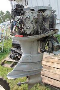 lot 267 image: Johnson 60 Hp Outboard 1971