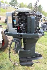 lot 268 image: Johnson Outboard motor